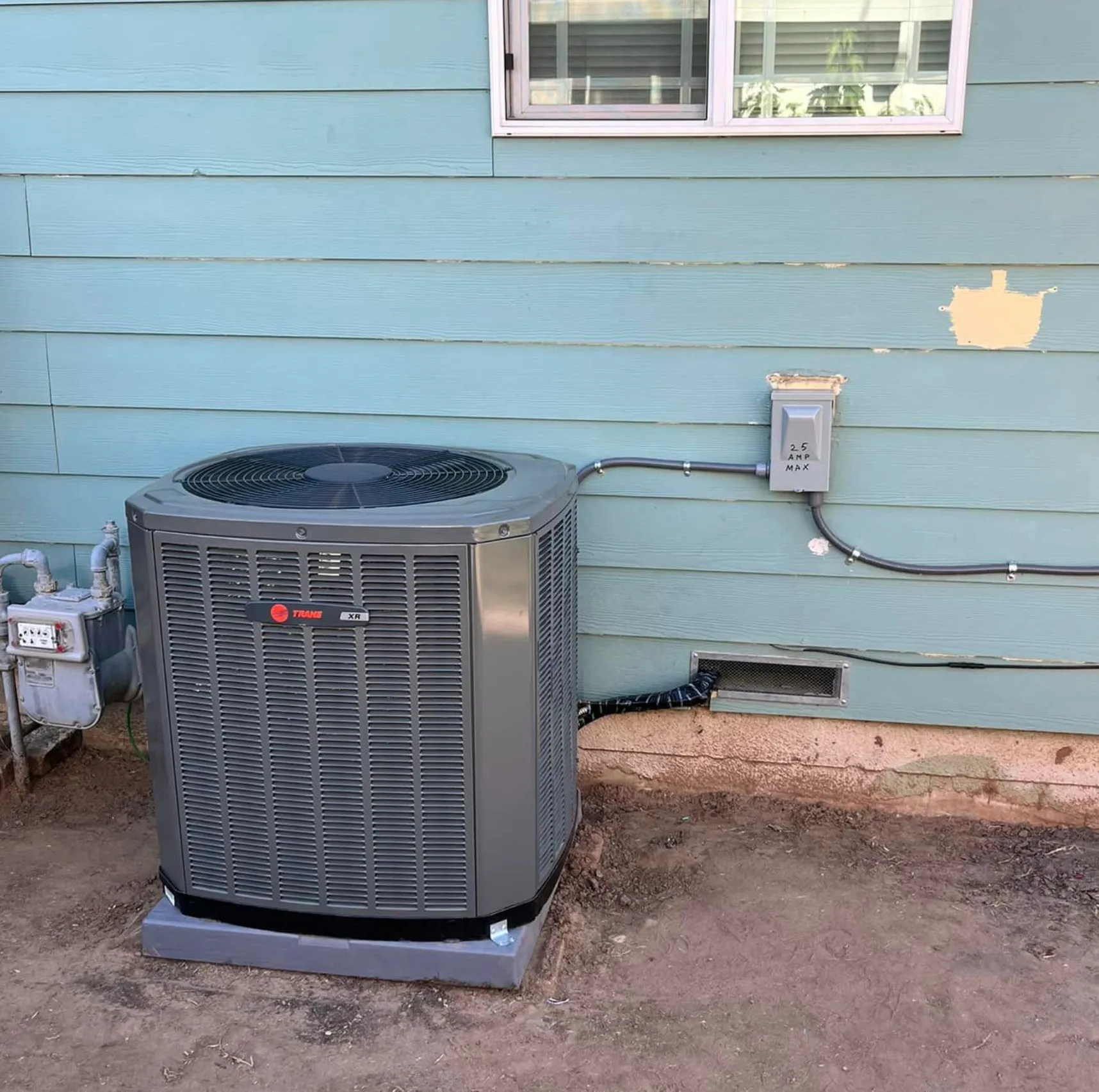 Local Cooling Condenser Installation