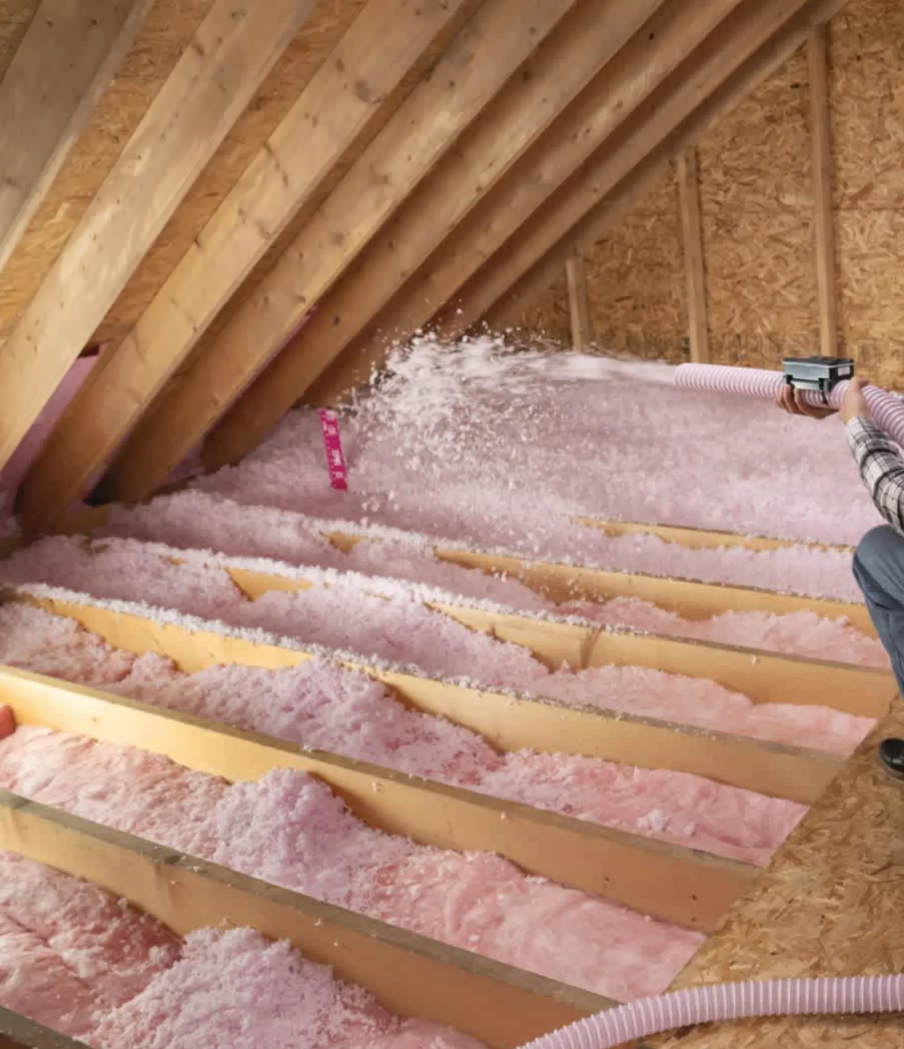 Alum Rock blow-in attic insulation