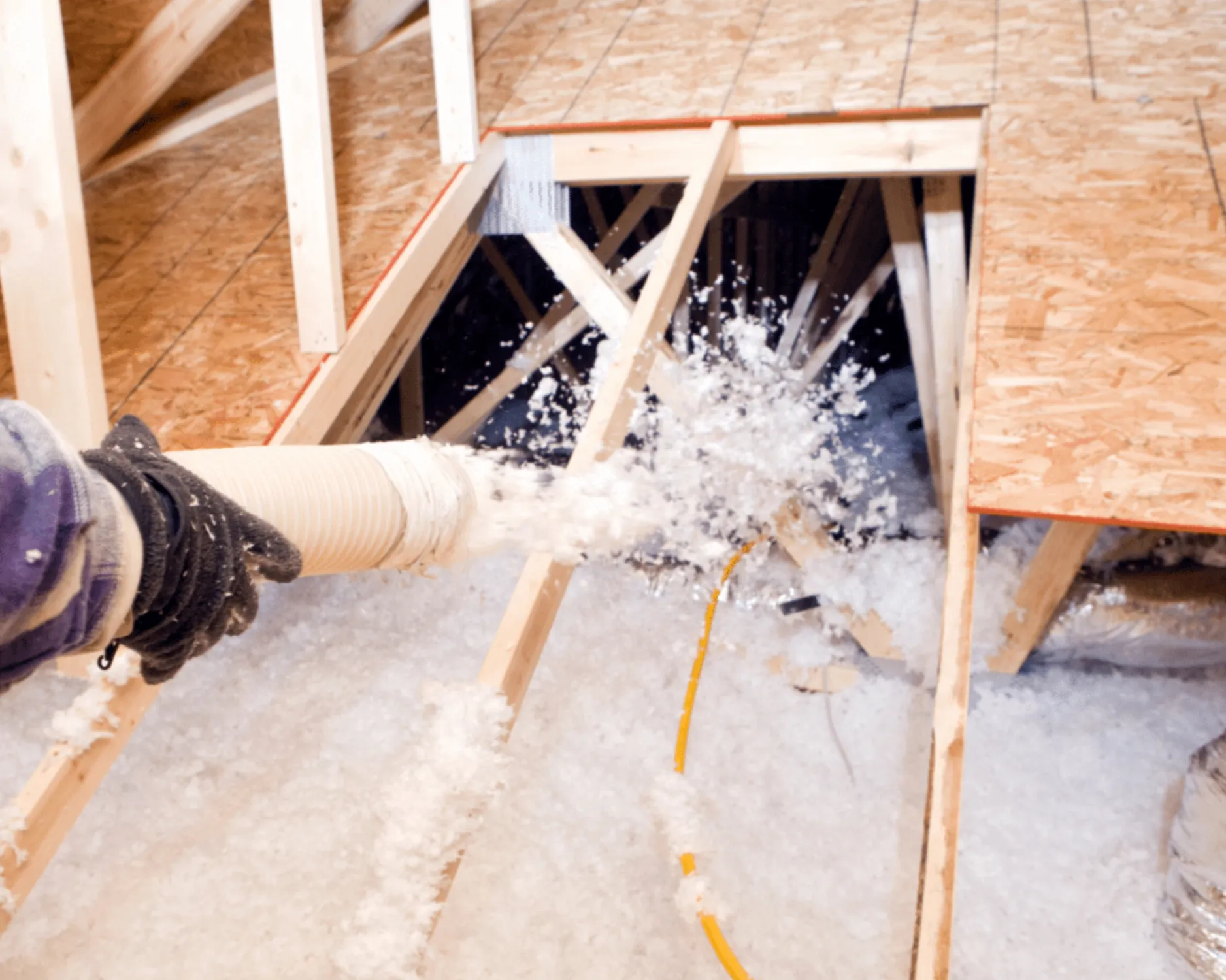Alum Rock blow-in attic insulation