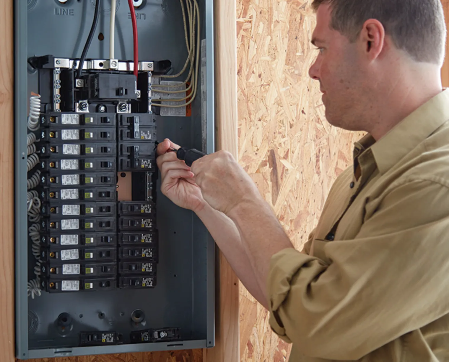 Local electrical panel replacement