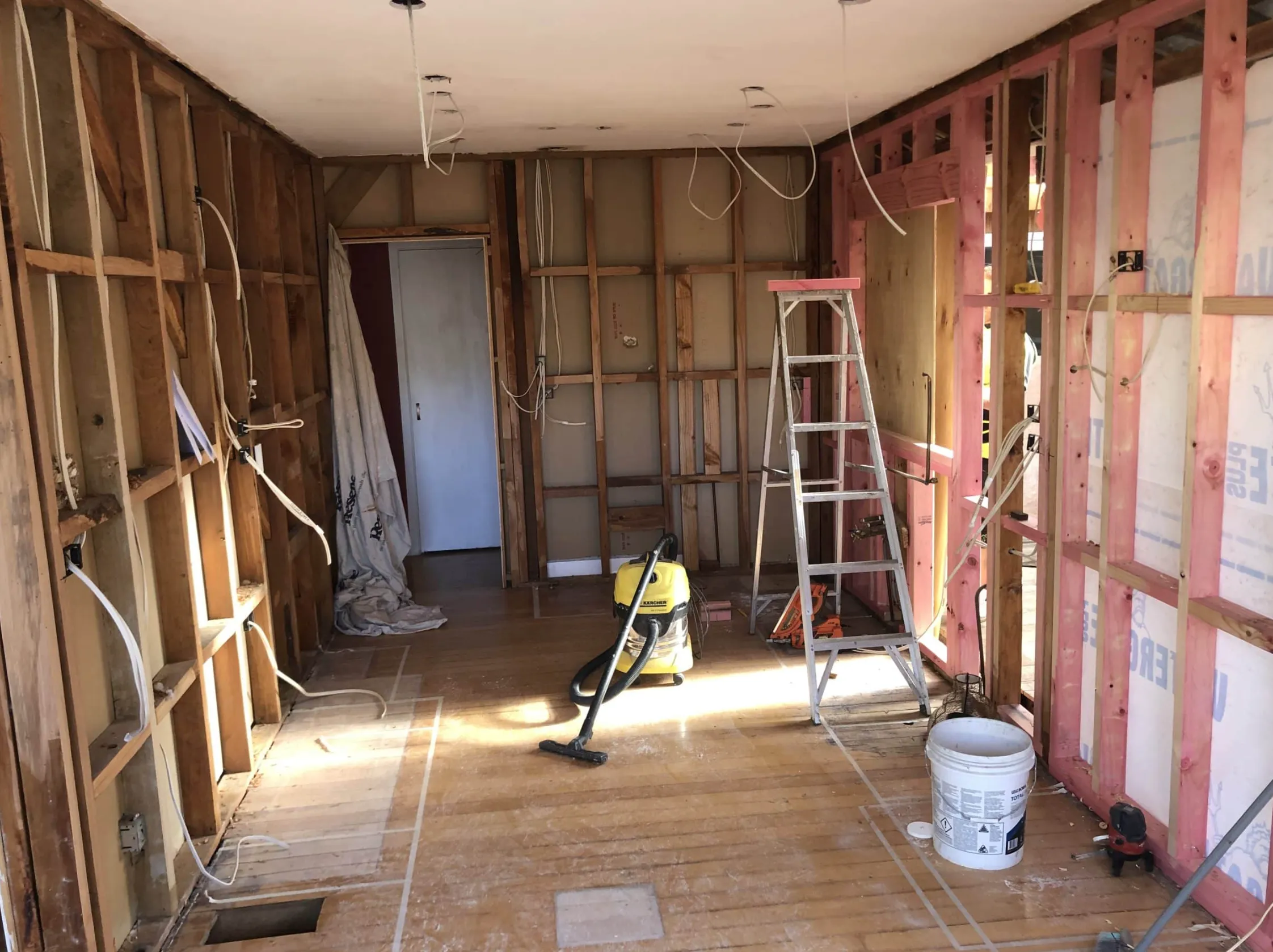 Local whole house electrical rewire