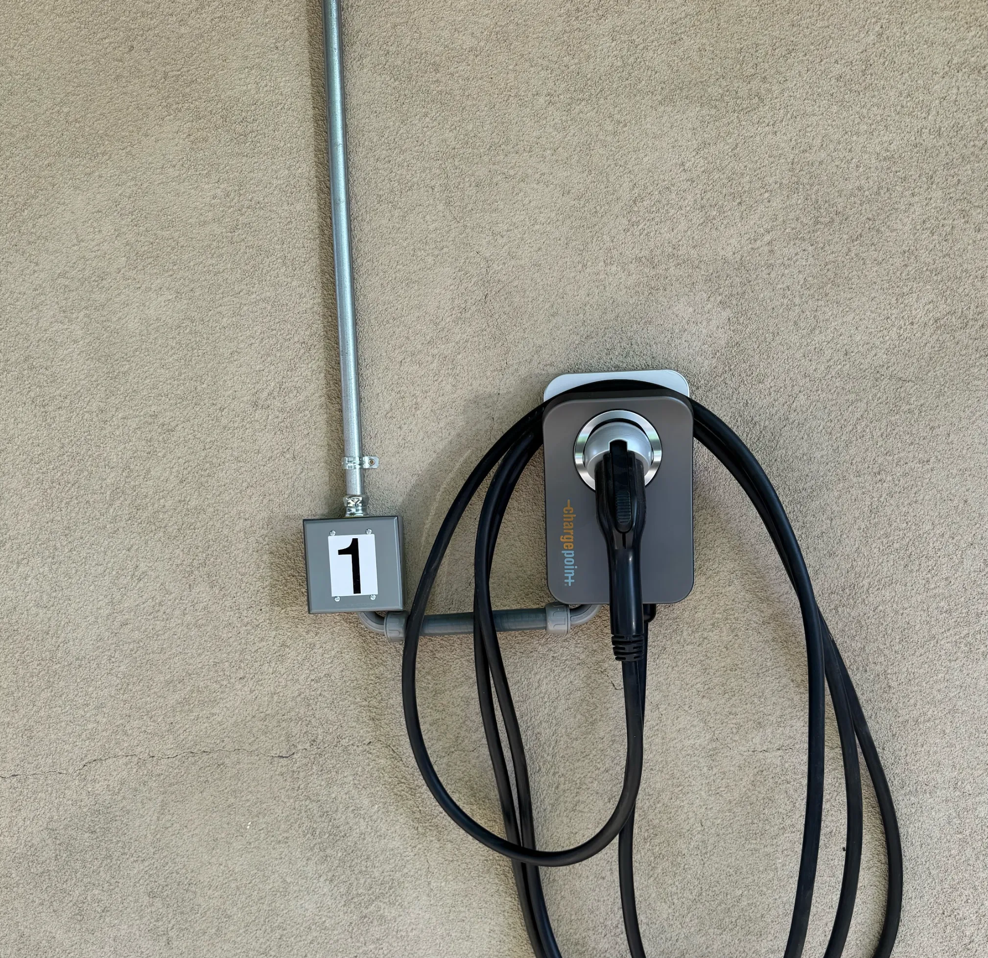 electrical vehicle charger installation