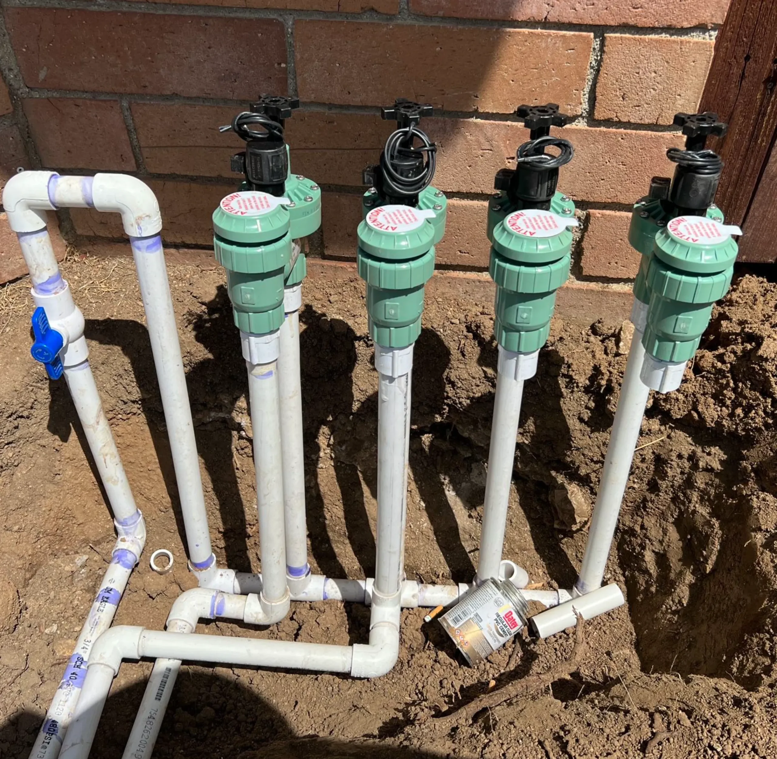 Local Irrigation Valve Replacement