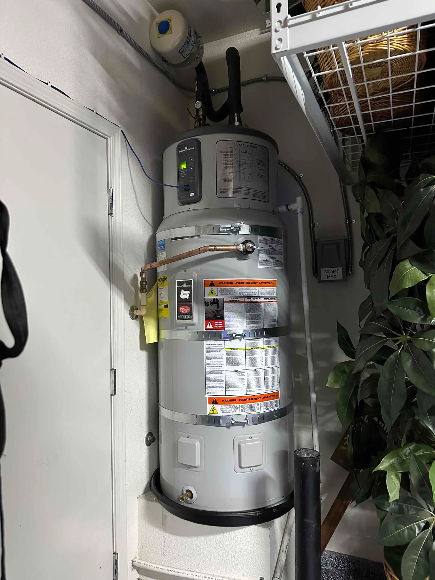 Local heat pump heater