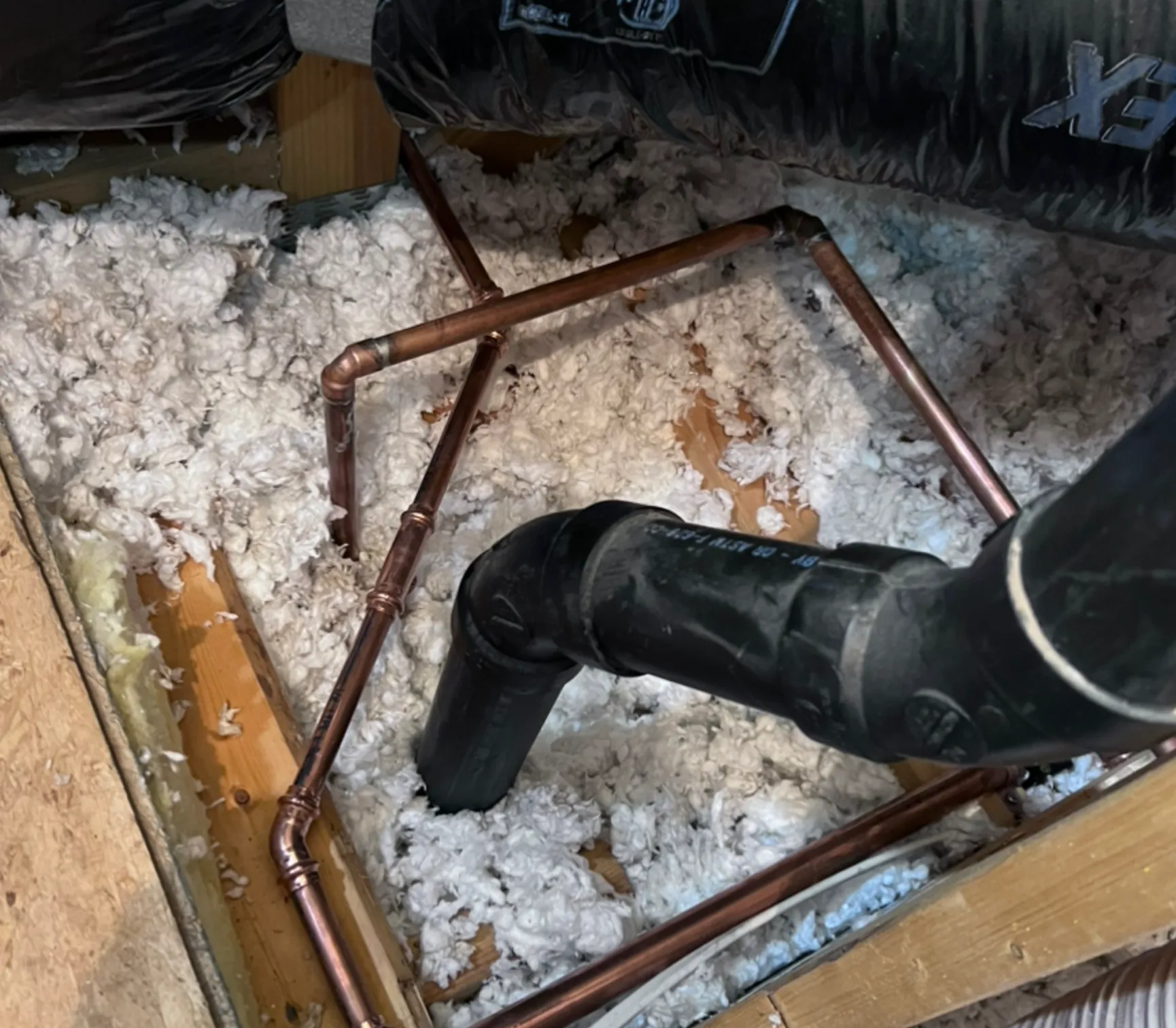 Local whole house water repipe