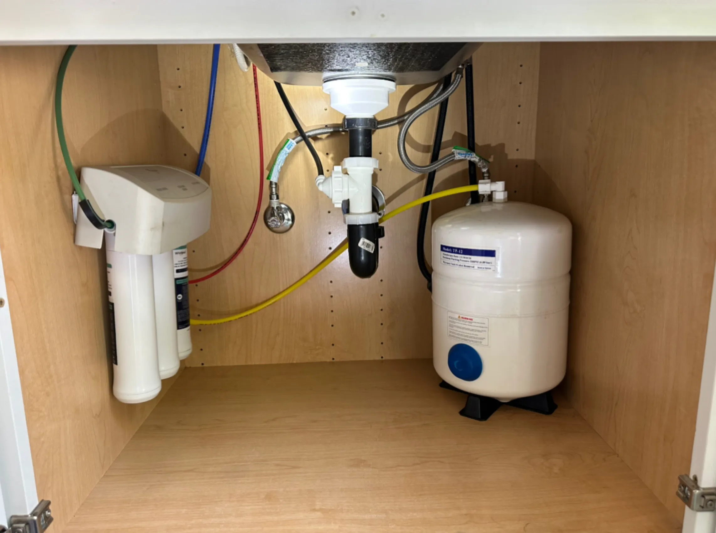 Alum Rock reverse osmosis install
