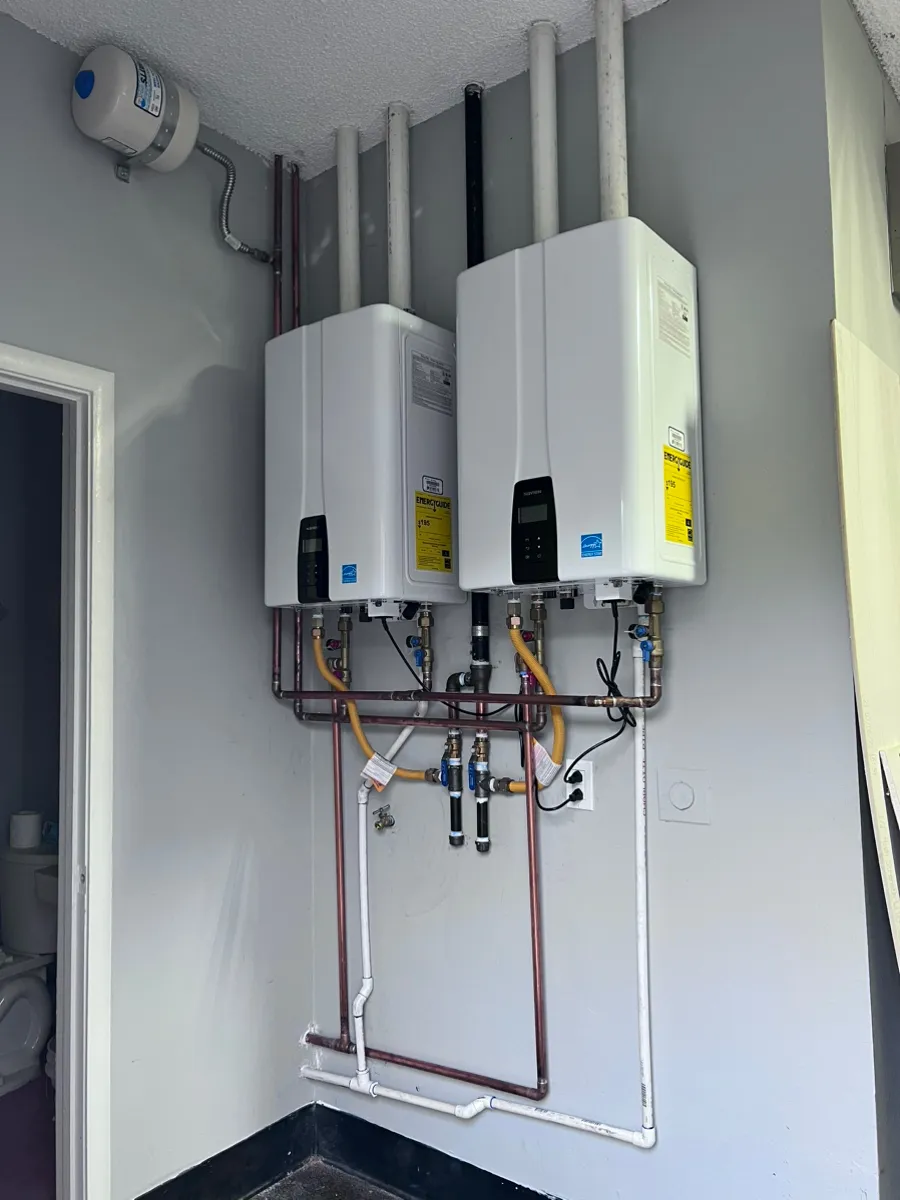 tankless waterheater installation Local