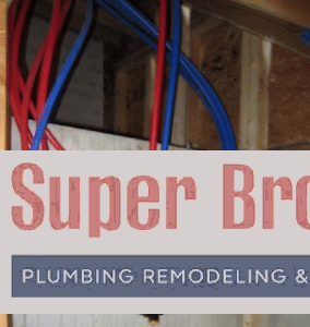 red and blue pex manifold