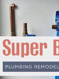 copper pipes installation