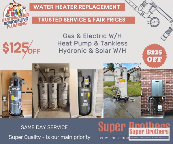 water heater installation