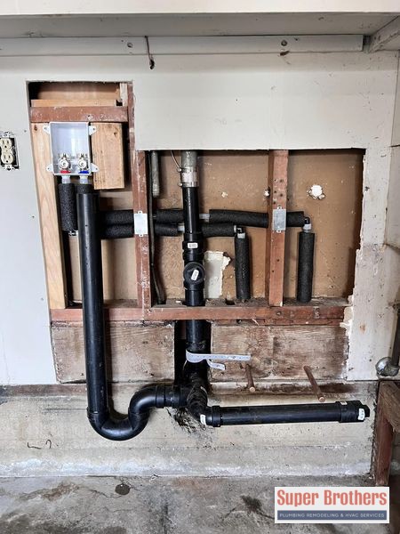 drain pipes replacement