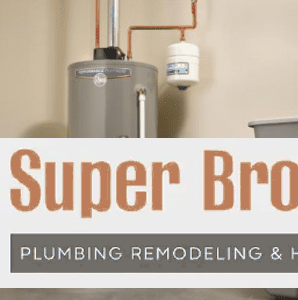 rheem 50 gallon water heater inside the house