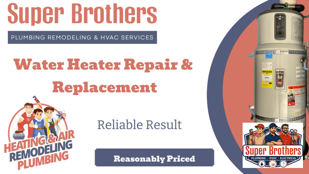 water heater repair and replacement specialist
