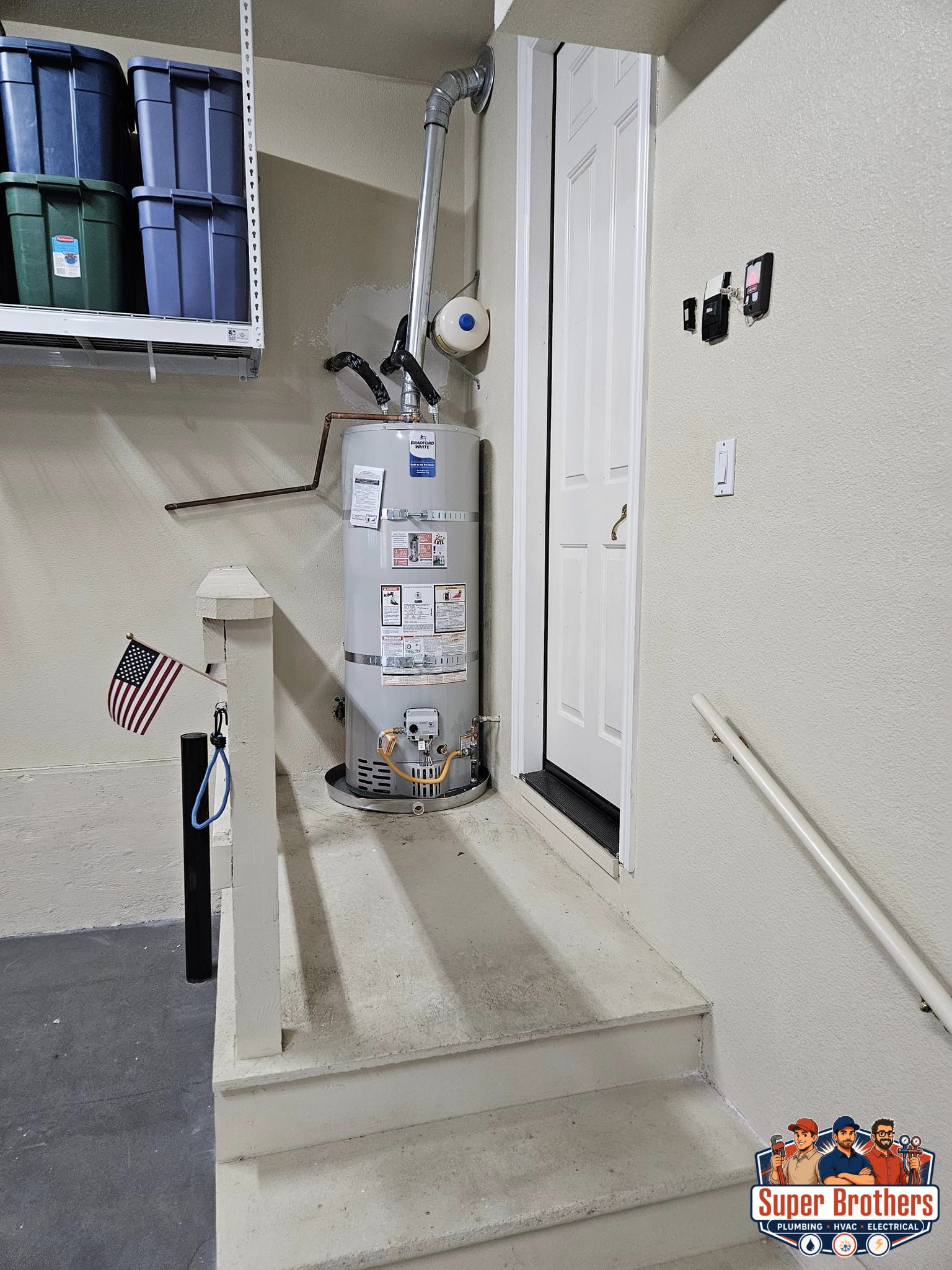 50 gallon Bradford White water heater