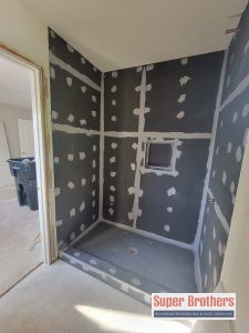 shower waterproofing