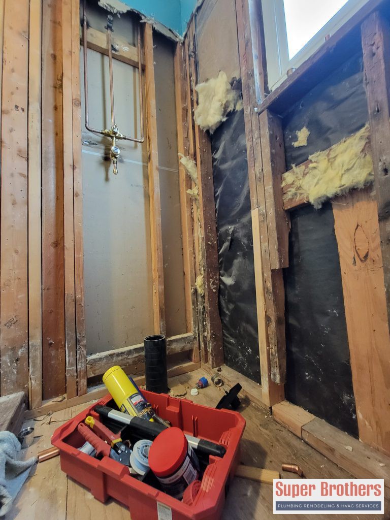 moen shower valve installation