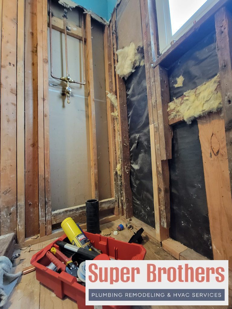 moen shower valve installation