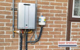 tankless water heater installation