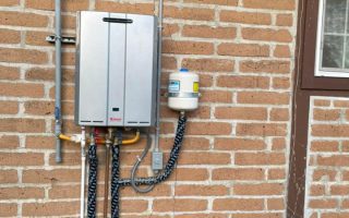 tankless water heater installation