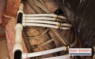 water repipe with pex uponor