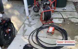 sewer line hydrojet