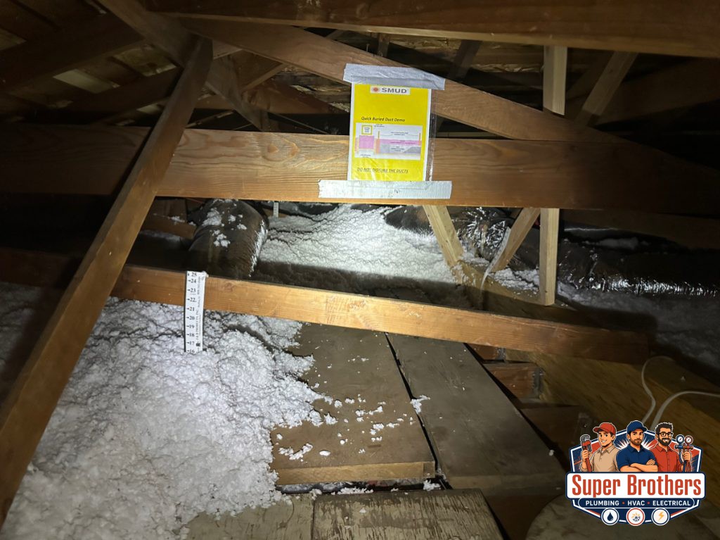 Attic blow in insulation with smud instructions