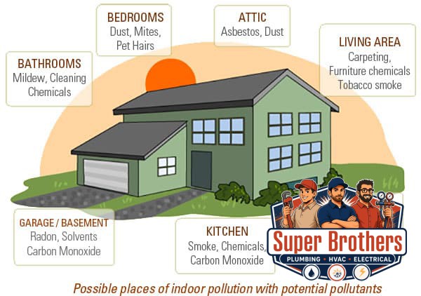 explanation of indoor air pollution in the regular house