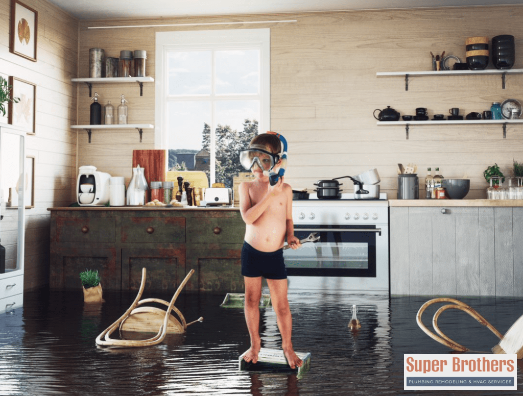 kitchen flood