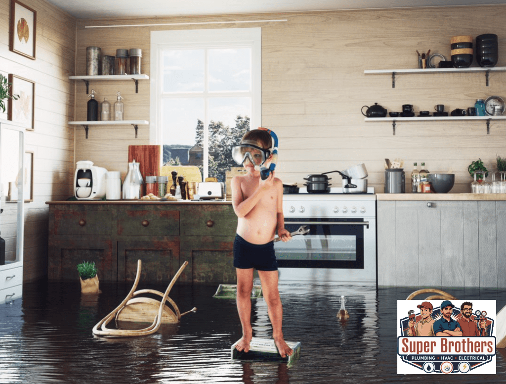 kitchen flood