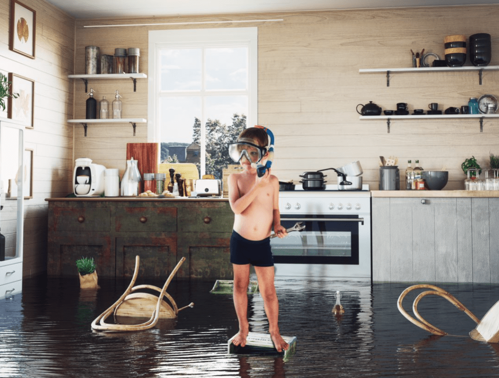 kitchen flood