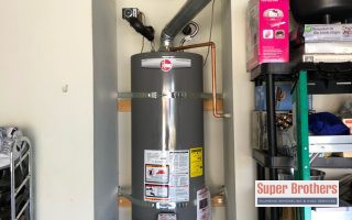 gas water heater replacement