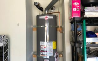 gas water heater replacement