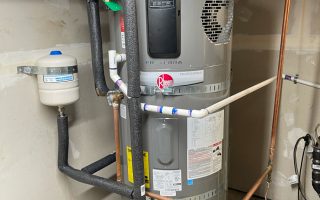 heat pump water heater installation