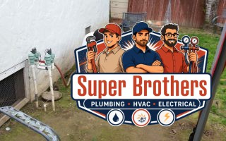 plumber performing drain cleaning service