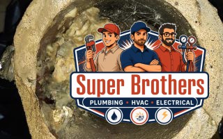 clog in old sewer pipe