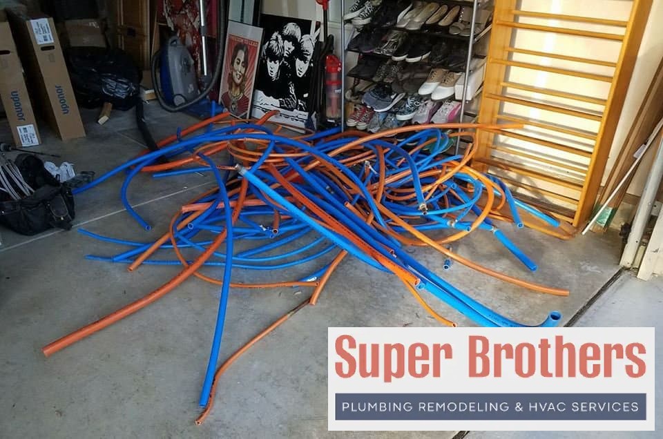 old kitec pipes replacement