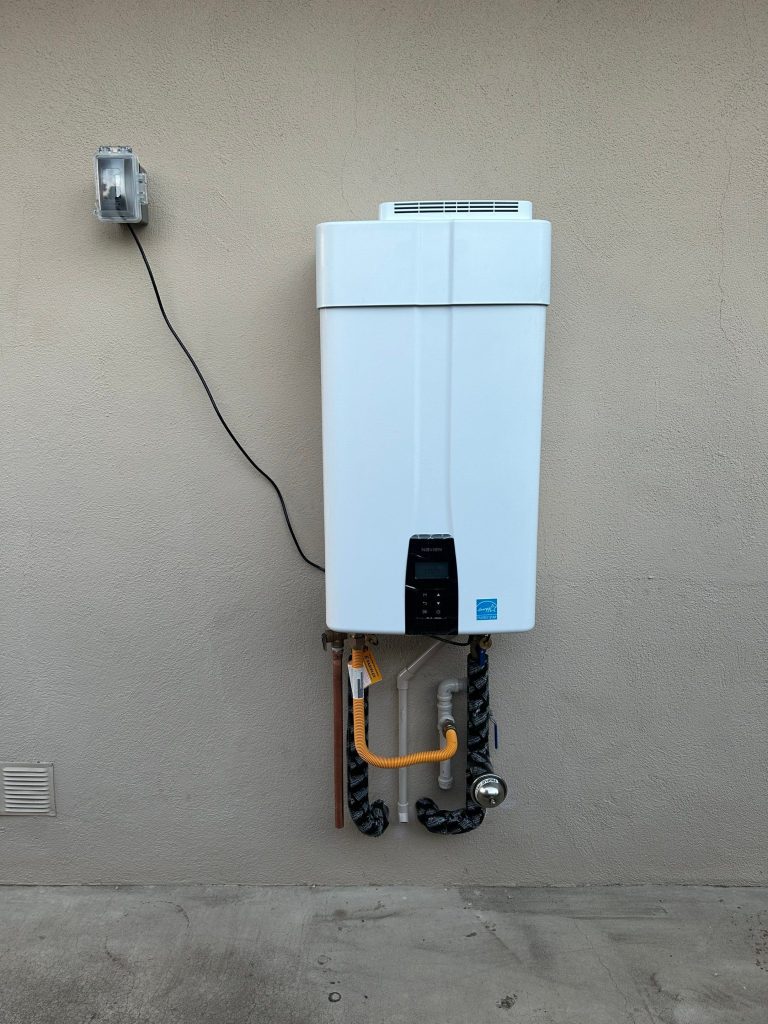 outdoor tankless navien