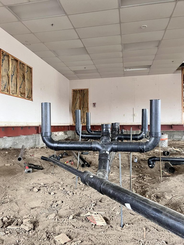 sewer lines replacement