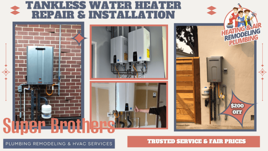 tankless water heater repair and installation