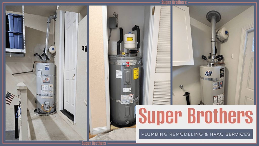 water heater different brands