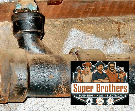 Blocked sewer line