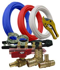 PEX tube fittings 