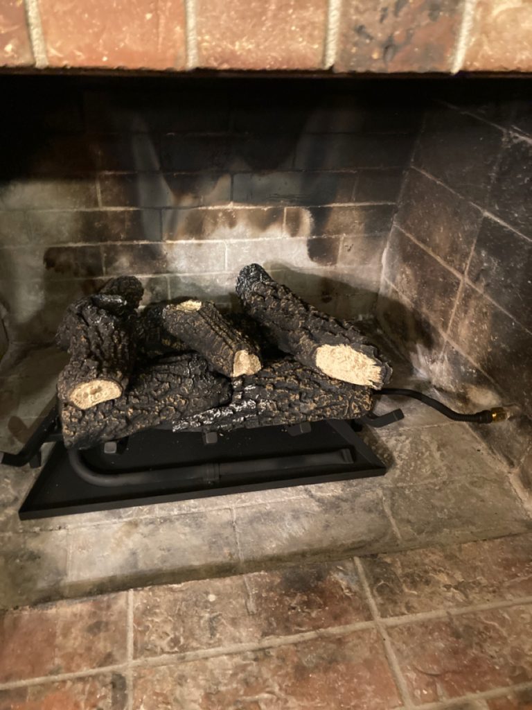 gas line for fireplace insert