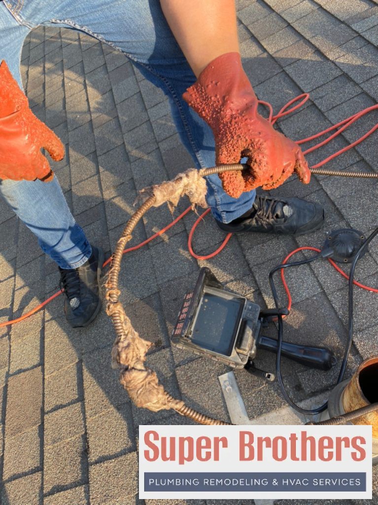 Drain cleaning Service through air vent