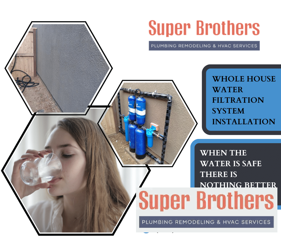 Filtration System installation by local plumber