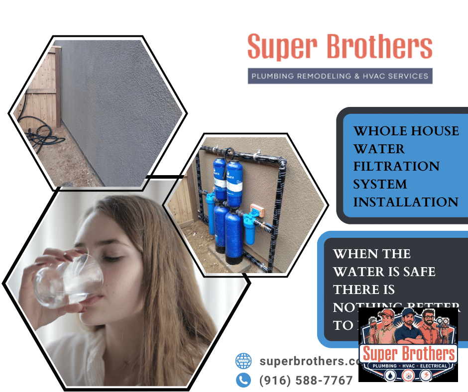 Filtration System installation by local plumber