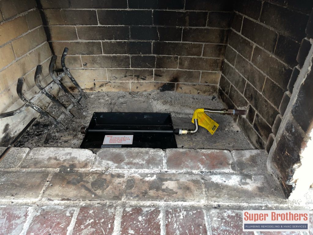 Installing gas line with local professional