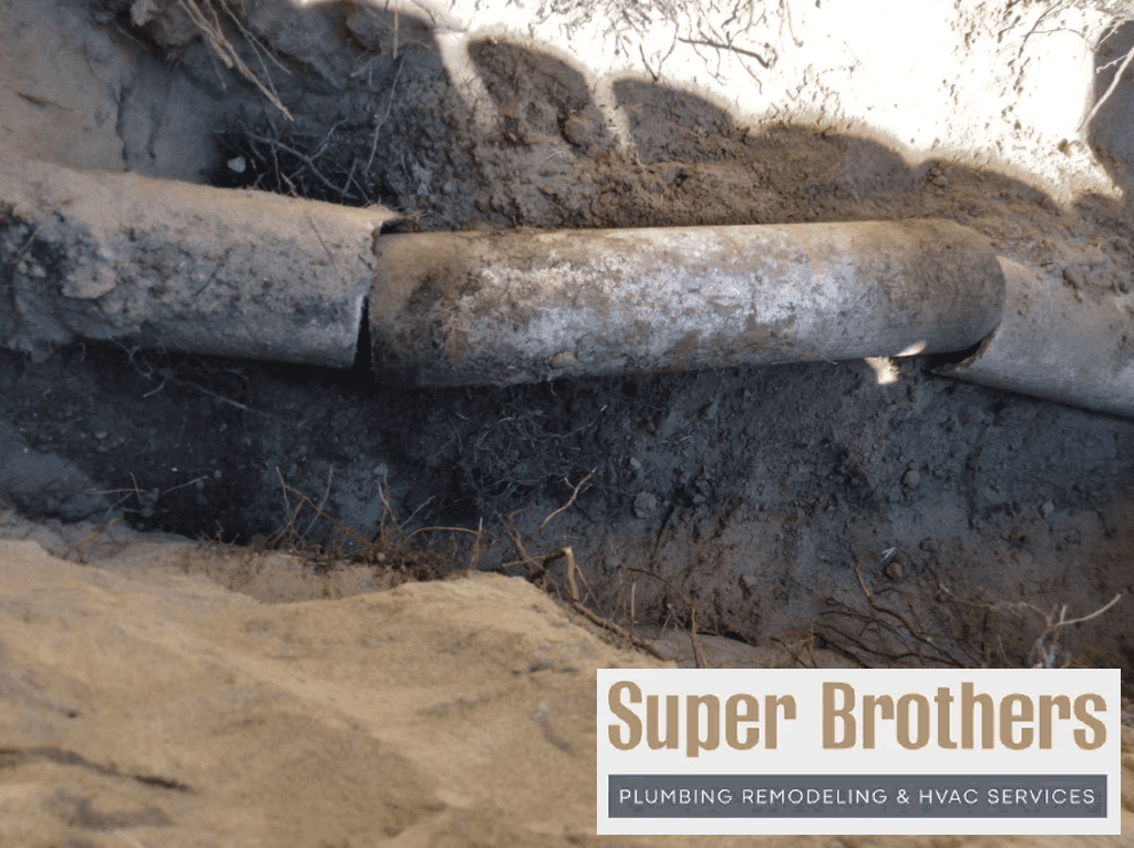 repair Orangeburg sewer pipe