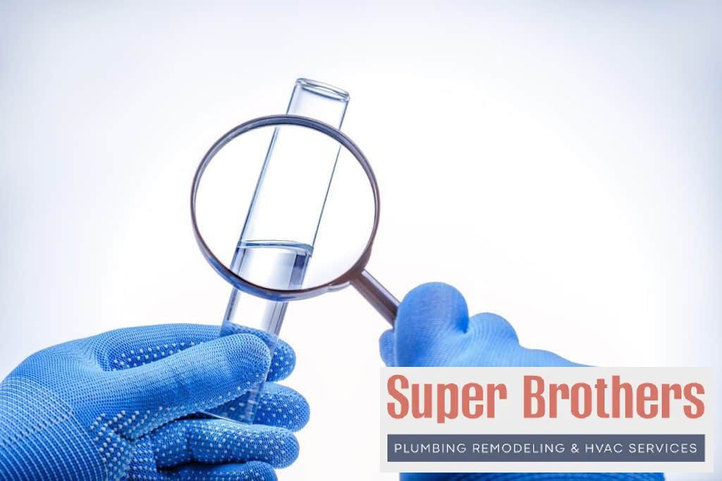 water testing by professional plumber