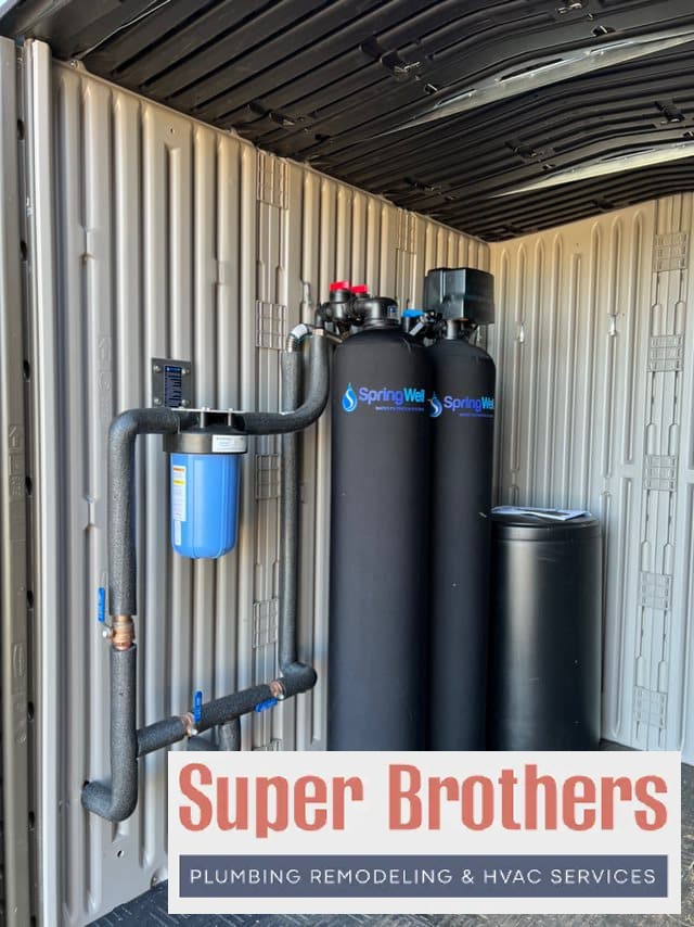 Spring Well Filtration system installation